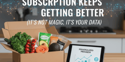 Professional blog header image for article titled: Why Your Meal Kit Subscription Keeps Getting Bett
