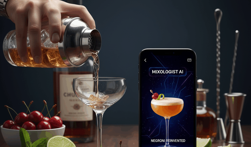 Professional blog header image for article titled: AI Is Getting Good at Cocktails and This App Is W