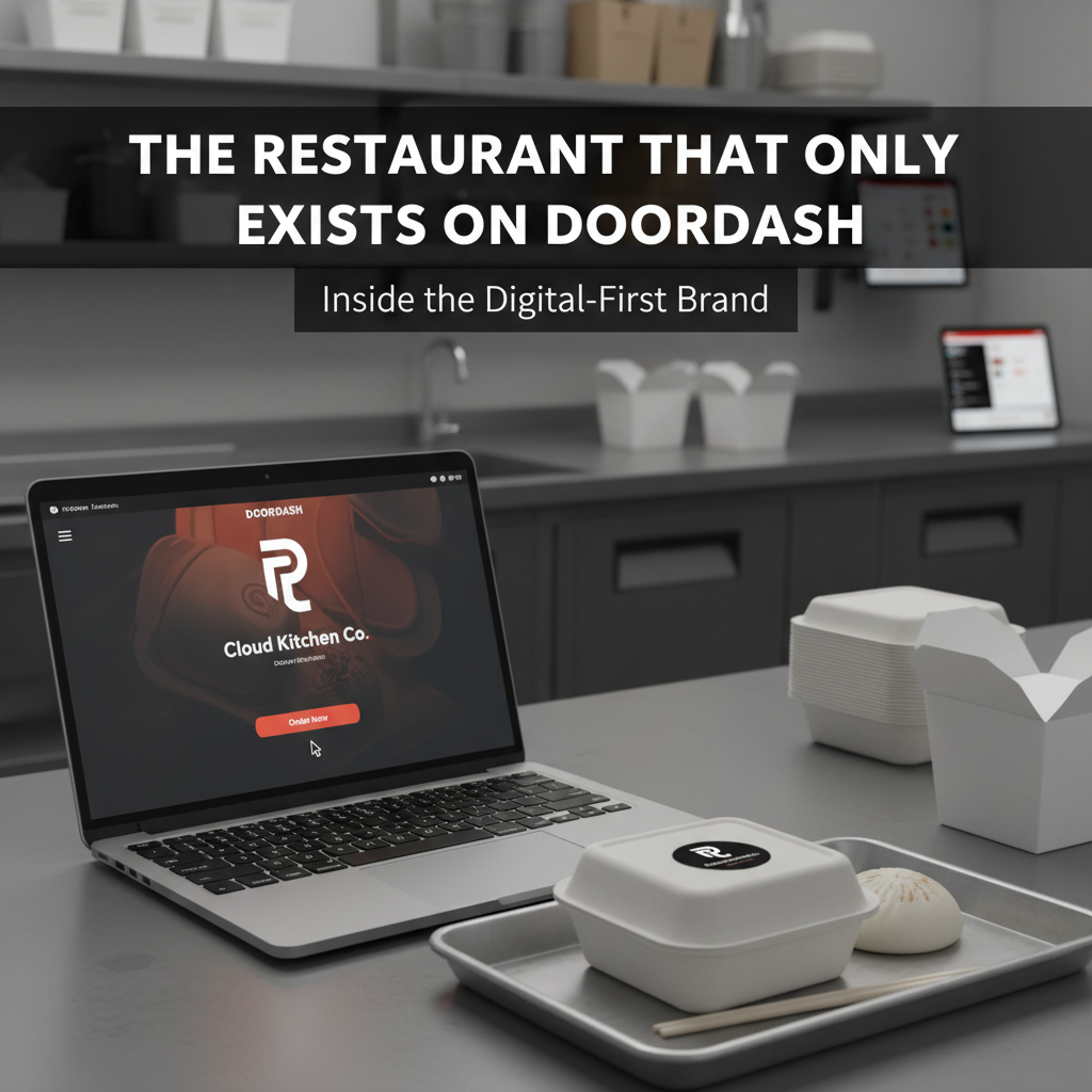 Digital-first virtual restaurant brand delivery model