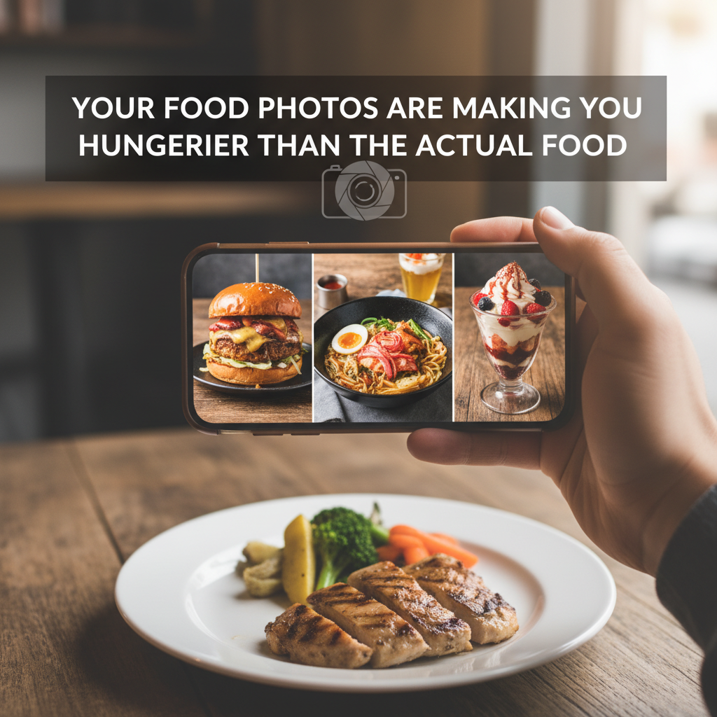 Food photography psychology and appetite stimulation research