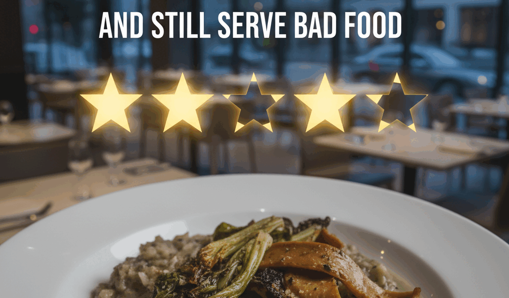 Professional blog header image for article titled: Why Some Restaurants Have Hundreds of Five-Star R