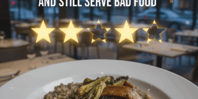 Professional blog header image for article titled: Why Some Restaurants Have Hundreds of Five-Star R